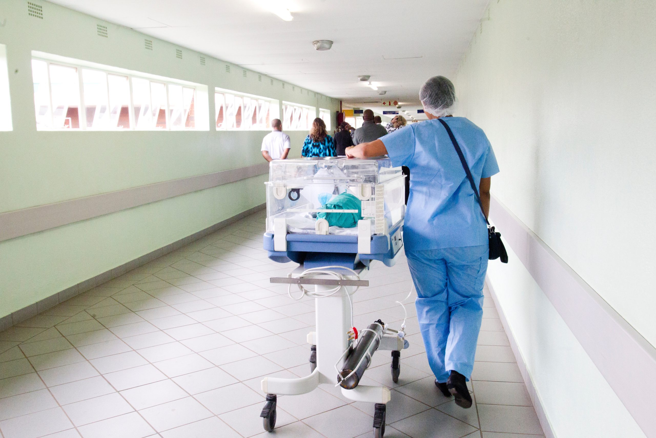 baby in hospital