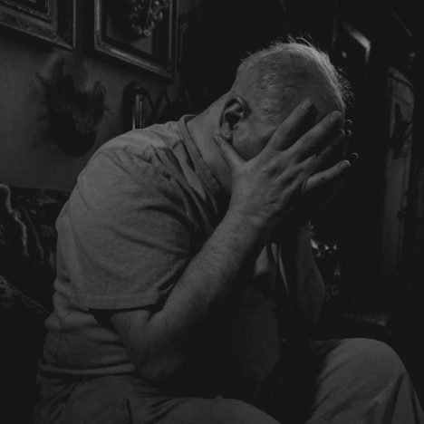 Elderly Man with Concussion